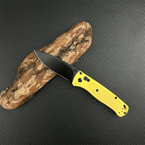 Multi Colors BM 535/533 Outdoor Camping Folding Pocket Knife Drop Point Blade Nylon Fiber Handle High Hardness Utility Knives