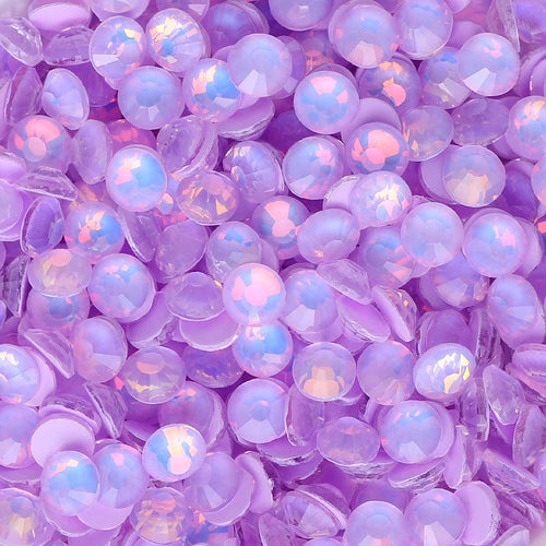 SS6-SS30 Mocha Opal Coral Reef Flatback Glass Non-Hotfix Rhinestones