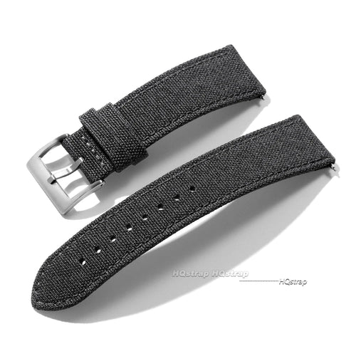 Polar Sailcloth Nylon Watch Strap Quick Release - Unisex Waterproof Band