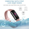 Fitbit Luxe Silicone Band - Soft Waterproof Comfortable Strap