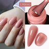 UR SUGAR 7ml Nude Crystal Rubber Base Gel Natural Color Semi Permanent Soak off UV LED Gel Nail Art Varnish