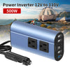 500W Double receptacle 4USB  Modified Frequency Inverter DC12V To AC 110V Ports Car Adapter Portable Inverter
