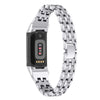 Fitbit Charge 5 6 Metal Band - Stylish Diamond Strap