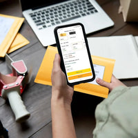 Kraft Bubble Mailer 4x8” 50Pack Strong Adhesion Padded, Thick Bubble Envelopes Usable