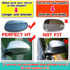 1 Pair Car Rearview Mirror Cap Side Mirror Cover Fit For BMW E90 E91 2005-2007 E92 E93 E81 E82 E88 E87  Pre-LCI Car Accessories