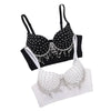 Rhinestone Fringe Embellished Showgirl Bra