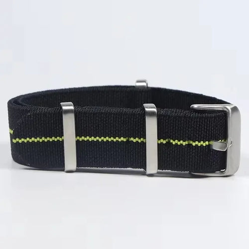 Polar Watch Band Nylon Elastic Strap Unisex Military Style Blue Red