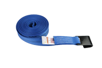 2 x 15 Ft Winch Strap With Flat Hook DIAMOND WEAVE | COLOR OPTIONS