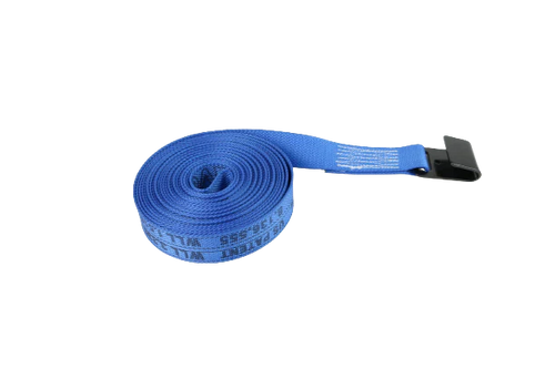 2 x 30 Ft Winch Strap With Flat Hook DIAMOND WEAVE | COLOR OPTIONS