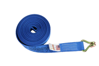 2 x 30 Ft Winch Strap With Wire Hook DIAMOND WEAVE | COLOR OPTIONS
