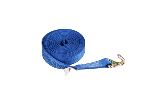 2 x 15 Ft Winch Strap With Wire Hook DIAMOND WEAVE | COLOR OPTIONS