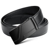 Men's High-Quality Belt 110cm 120cm 130cm Luxury Belt, Black Men's Automatic Buckle Jeans Men's Belt Suit Belt