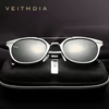Luxury Elegent Aluminium Magnesium Sunglasses Retro Steampunk Round glasses Polarized Sun glasses for Women and Men  With UV400 Protection