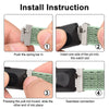 Fitbit Inspire 2, 1, HR Nylon Velcro Band - Versatile Strap