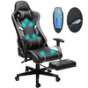 GC-RC03 Massage Gaming Chair 7-Point Adjustable Seat Height Ergonomic Office Chair with Footrest and Lumbar for Home Office