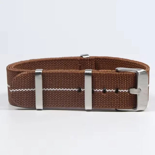 Polar Watch Band Nylon Elastic Strap Unisex Military Style Blue Red