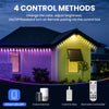 100ft 60-Light Smart RGB LED Eaves Lighting LED light strip - 75 Color Modes, Remote & App Control, Waterproof Outdoor Dec