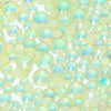 SS6-SS20 Mix Size Mocha Opal High Quality Flat-Back Glass Rhinestones