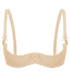 Lace Underwire Half-Cup Push-Up Bra