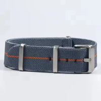 Motorola Moto French Parachute Nylon Watch Band Elastic Military Strap
