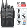 2/4PCS Baofeng BF-888S 12 Вт Двохдіапазонна портативна рація UHF 400-470 МГц у режимі очікування USB Ham для полювання