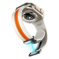 Apple Watch Silicone Strap - Durable Magnetic Closure Design