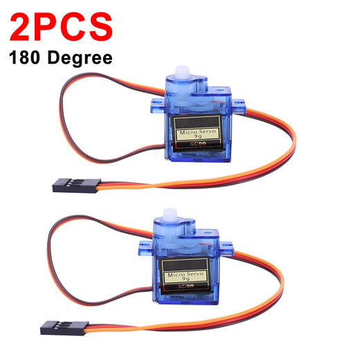 1-100pcs SG90 9G Micro Digital Servo Motor 180/360° Fixed-Wing Micro Gear Servo Motor for Rc Helicopter Toy Airplane Aircraft