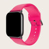 Apple Watch Silicone Strap - Colorful Floral Pattern Band