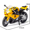 1/12 BMW S1000RR Мотоцикл Іграшка 1:12 RMZ City Diecast Металева гоночна модель Super Sport Мініатюрна колекція подарунків для хлопчиків