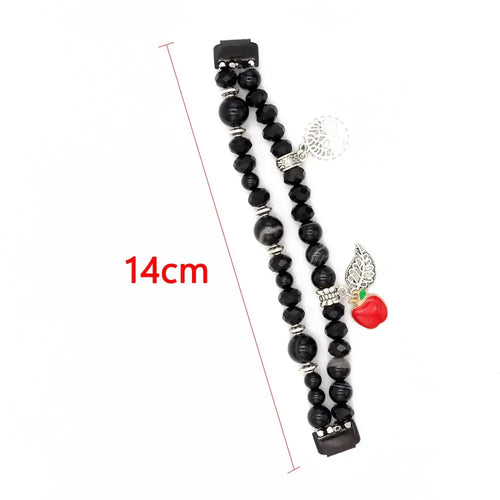 Fitbit Inspire 3 Beaded Elastic Band – Stylish Stretch Bracelet Strap