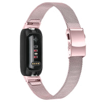 Fitbit Inspire 3 Thin Stainless Steel Band – Sleek Minimalist Metal Strap
