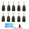 10/5pcs Wireless RF 433mhz Remote Control Copy Code Garage Door Gate Duplicator 433 Mhz Key Remote Opener