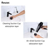 1/2/4pcs Vacuum Suction Cup Hooks Black White Strong Self Adhesive Door Wall Hangers Hook Heavy Load Sucker For Kitchen Bathroom