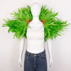 Festival Carnival Feather Shawl