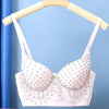 Rhinestone Fringe Embellished Showgirl Bra