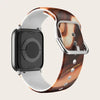 Apple Watch Silicone Strap - Colorful Floral Pattern Band