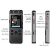 Vandlion V71 Digital Audio Recorder WAV 3072kbps Recording Voice Activated MP3 Player Noise Reduction Dictaphone for Interview