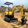 Mini Excavator 1 ton Hydraulic Crawler Excavator EPA Certified Small Digger Door to Door Delivery