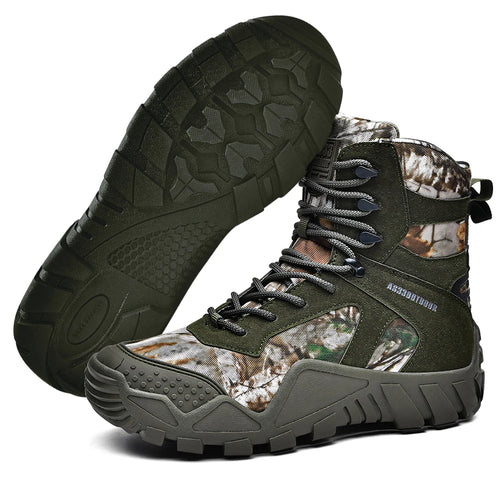 Men's waterproof hiking boots, lightweight outdoor work boots, stylish and durable hiking boots