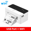 4x6 Shipping Label Printer WiFi Bluetooth USB Thermal Sticker Maker Desktop Barcode Printer for High Speed Express Airway Bill