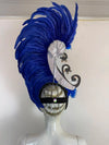 The Stardust Royal Plume – Feathered Carnival & Cabaret Stage Headdress
