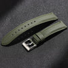 Polar Quick Release Watch Bands - Canvas Leather Strap, Unisex