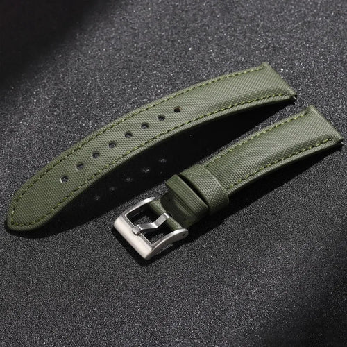 Polar Quick Release Watch Bands - Canvas Leather Strap, Unisex