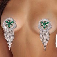 Luxury Crystal Pendant Body Jewelry – Shimmering Rhinestone Charm Set & Exotic Accents for Raves, Festivals & Fine Lingerie