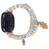 Fitbit Versa & Sense Beaded Elastic Band - Stylish Boho