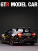 1/32 Nissan Skyline GTR R35 Nismo GT3 Racing Toy Car Model For Children RMZ CiTY Diecast Alloy Miniature Sound Light Collection