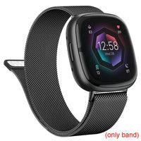 Fitbit Versa & Sense Magnetic Steel Band - Elegant Design