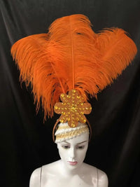 The Stardust Flora Cabaret Crown – Five-Flower Rhinestone Headdress