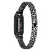 Fitbit Inspire 3 Metal Strap - Elegant Bling Design Bracelet