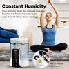 SEJOY Humidifier for Bedrooms, Large Rooms and Babies, Ultrasonic Cool Mist Top Fill Desk Humidifier Rotating Nozzle Silent